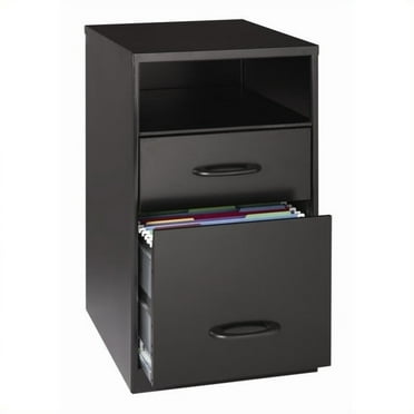 18" x 14.3" x 35.5" ves Lorell SOHO Steel Storage Cabinet 3 x Shelf 